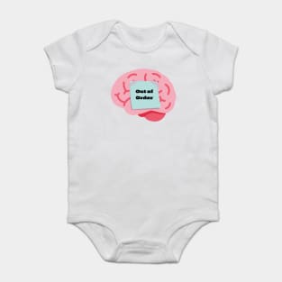 Brain out of order Baby Bodysuit